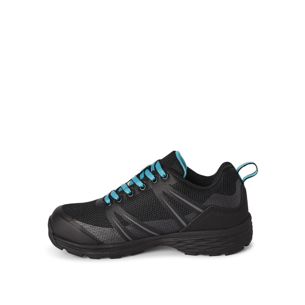 Olivia Women's Racer Black/Teal Athletic Shoes Size 8 US